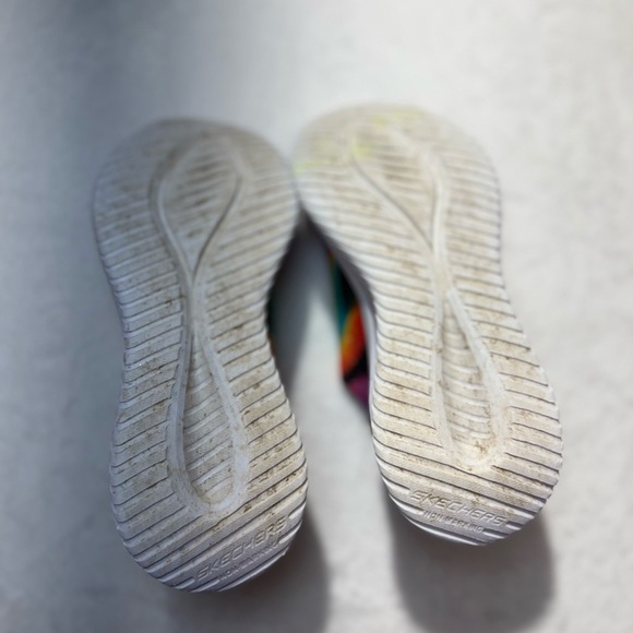 Skechers Girl's Ultra Flex 3.0-Color Me Sleek Sneaker - Picture 7 of 12